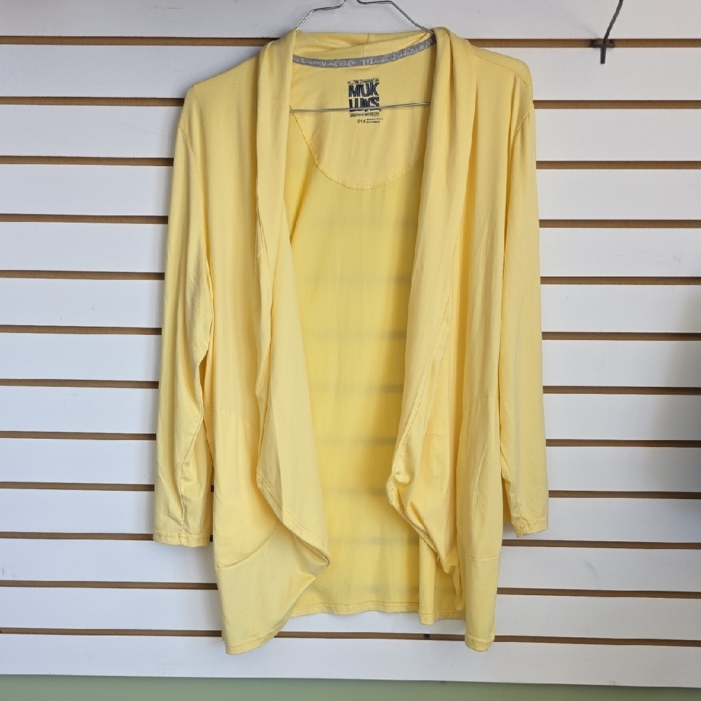 Muk Luks Soft Open Front Cardigan